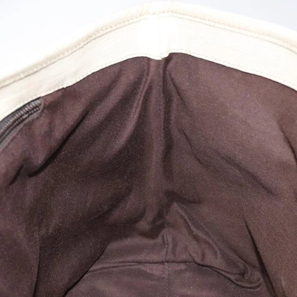 GUCCI GG Supreme Hand Bag PVC Beige Gold 116 02 080 Auth BA2772 - Picture 11 of 16